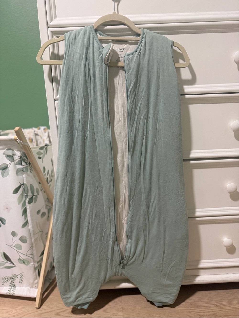 Kyte BABY Mint Green Sleeveless Sleep Sack
